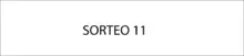 sORTEO 11