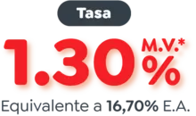 tasa 1.30 