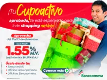 Pop up Cupo activo