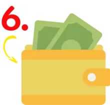 Transferencia del dinero al beneficiario