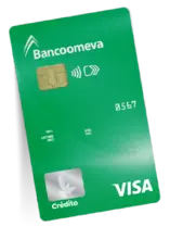 Nueva Tarjeta Crédito Bancoomeva Visa Clásica (Verde)