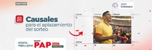 Causales para el aplazamiento del sorteo