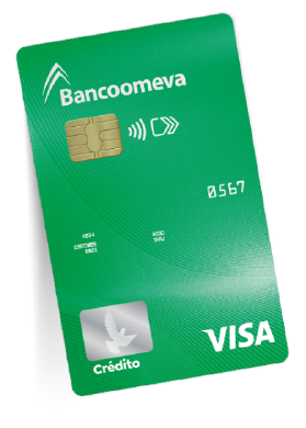 Nueva Tarjeta Crédito Bancoomeva Visa Clásica (Verde) Nueva Tarjeta Crédito Bancoomeva Visa Clásica (Verde)