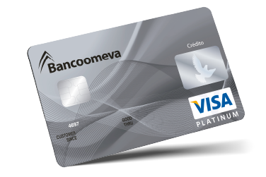 Tarjeta Crédito Bancoomeva Visa Platinum (Plata/Gris) Tarjeta Crédito Bancoomeva Visa Platinum (Plata/Gris)