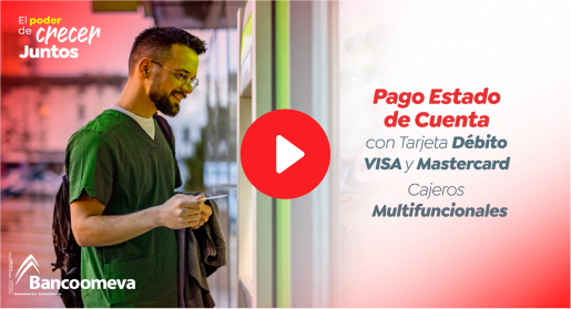 Con Tarjeta Débito Visa y Mastercard