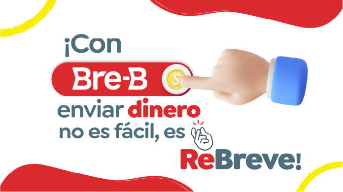 Envío de dinero con BRE-B 